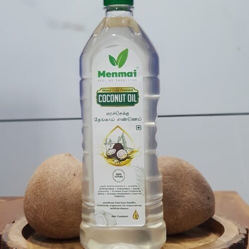 Stone Mill Cold Pressed Coconut Oil | Menmai Natural Products