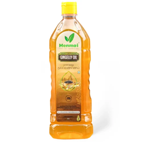 Wood Cold Pressed Sesame/Gingelly Oil (1 Litre)